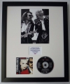 EURYTHMICS/PHOTO & CD DISPLAY LTD. EDITION OF THE ALBUM GREATEST HITS