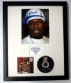 50 CENT/PHOTO & CD DISPLAY LTD. EDITION OF THE ALBUM GET RICH OR DIE TRYIN'