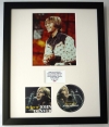 JOHN DENVER/PHOTO & CD DISPLAY LTD. EDITION OF THE ALBUM THE BEST OF JOHN DENVER