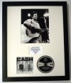 JOHNNY CASH/PHOTO & CD DISPLAY LTD. EDITION OF THE ALBUM UNCHAINED