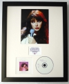 KATE BUSH/PHOTO & CD DISPLAY LTD. EDITION OF THE ALBUM HOUNDS OF LOVE