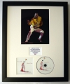 FREDDIE MERCURY/PHOTO & CD DISPLAY LTD. EDITION OF THE ALBUM LOVER OF LIFE SINGER OF SONGS