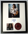 MICHAEL JACKSON/PHOTO & CD DISPLAY LTD. EDITION OF THE ALBUM OFF THE WALL
