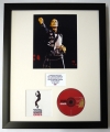 MICHAEL JACKSON/PHOTO & CD DISPLAY LTD. EDITION OF THE ALBUM NUMBER ONES