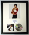MICHAEL JACKSON/PHOTO & CD DISPLAY LTD. EDITION OF THE ALBUM THRILLER