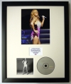 MARIAH CAREY/PHOTO & CD DISPLAY LTD. EDITION OF THE ALBUM #1'S