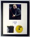 STING/PHOTO & CD DISPLAY LTD. EDITION OF THE ALBUM FIELDS OF GOLD