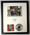 ROLLING STONES/PHOTO & CD DISPLAY LTD. EDITION OF THE ALBUM TATTOO YOU