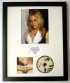 NATASHA BEDINGFIELD/PHOTO & CD DISPLAY LTD. EDITION OF THE ALBUM UNWRITTEN