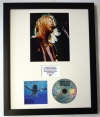 NIRVANA/PHOTO & CD DISPLAY LTD. EDITION OF THE ALBUM NEVERMIND