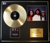 BEE GEESCD GOLD DISC & PHOTO DISPLAY/LTD. EDITION/COA/ALBUM ONE NIGHT ONLY