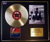 THE CLASHCD GOLD DISC & PHOTO DISPLAY/LTD. EDITION/COA/ALBUM THE SINGLES