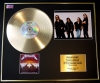 METALLICA/CD GOLD DISC & PHOTO DISPLAY/LTD. EDITION/COA/ALBUM MASTER OF PUPPETS