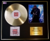 JAY-Z/CD GOLD DISC & PHOTO DISPLAY/LTD. EDITION/COA/ALBUM THE BLUEPRINT 3