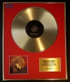 JANET JACKSON/LTD. EDITION CD GOLD DISC/RECORD/THE VELVET ROPE