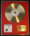 NATASHA BEDINGFIELD/LTD. EDITION CD GOLD DISC/RECORD/NATASHA BEDINGFIELD