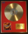 BASEMENT JAXX/LTD. EDITION CD GOLD DISC/RECORD/REMEDY