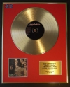 SUGABABES/LTD. EDITION CD GOLD DISC/RECORD/ONE TOUCH
