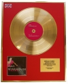 AMY WINEHOUSE/LTD. EDITION CD GOLD DISC/RECORD/FRANK