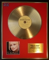 DOLLY PARTON/LTD. EDITION CD GOLD DISC/RECORD/THE VERY BEST OF