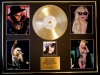 LADY GAGA/GIGANTIC CD GOLD DISC & PHOTO DISPLAY/LTD EDITION/COA/THE FAME