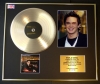 GARETH GATES/CD GOLD DISC & PHOTO DISPLAY/LTD. EDITION/COA/WHAT MY HEART WANTS TO SAY