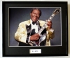 B. B. KING/FRAMED PHOTO