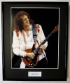 BRIAN MAY/FRAMED PHOTO