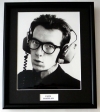 ELVIS COSTELLO/FRAMED PHOTO
