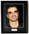 GEORGE MICHAEL/FRAMED PHOTO (1)