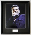 GEORGE MICHAEL/FRAMED PHOTO (6)