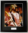 KURT COBAIN/FRAMED PHOTO (3)