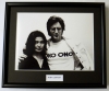 JOHN LENNON/FRAMED PHOTO (5)