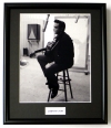 JOHNNY CASH/FRAMED PHOTO (3)