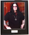 OZZY OSBOURNE/FRAMED PHOTO (2)