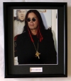 OZZY OSBOURNE/FRAMED PHOTO (3)