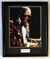 RAY CHARLES/FRAMED PHOTO
