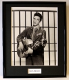 ELVIS PRESLEY/PHOTO/FRAMED (40)