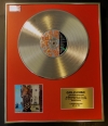 THUNDER/LTD. EDITION CD GOLD DISC/RECORD/