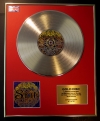 SKIN/LTD. EDITION CD GOLD DISC/RECORD/
