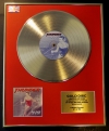 THUNDER/LTD. EDITION CD GOLD DISC/RECORD/