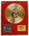AEROSMITH/LTD. EDITION CD GOLD DISC/RECORD/
