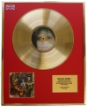 ALICE COOPER/LTD. EDITION CD GOLD DISC/RECORD/