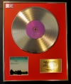 THUNDER/LTD. EDITION CD GOLD DISC/RECORD/