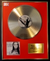 BEYONCE/LTD. EDITION CD GOLD DISC/RECORD/