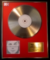 MICHAEL JACKSON/LTD. EDITION CD GOLD DISC/RECORD/