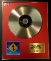 COVERDALE/LTD. EDITION CD GOLD DISC/RECORD/