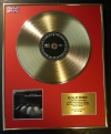BLACK SABBATH/LTD. EDITION CD GOLD DISC/RECORD/
