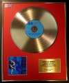 GUNS N' ROSES/LTD. EDITION CD GOLD DISC/RECORD/
