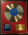 JET/LTD. EDITION CD GOLD DISC/RECORD/